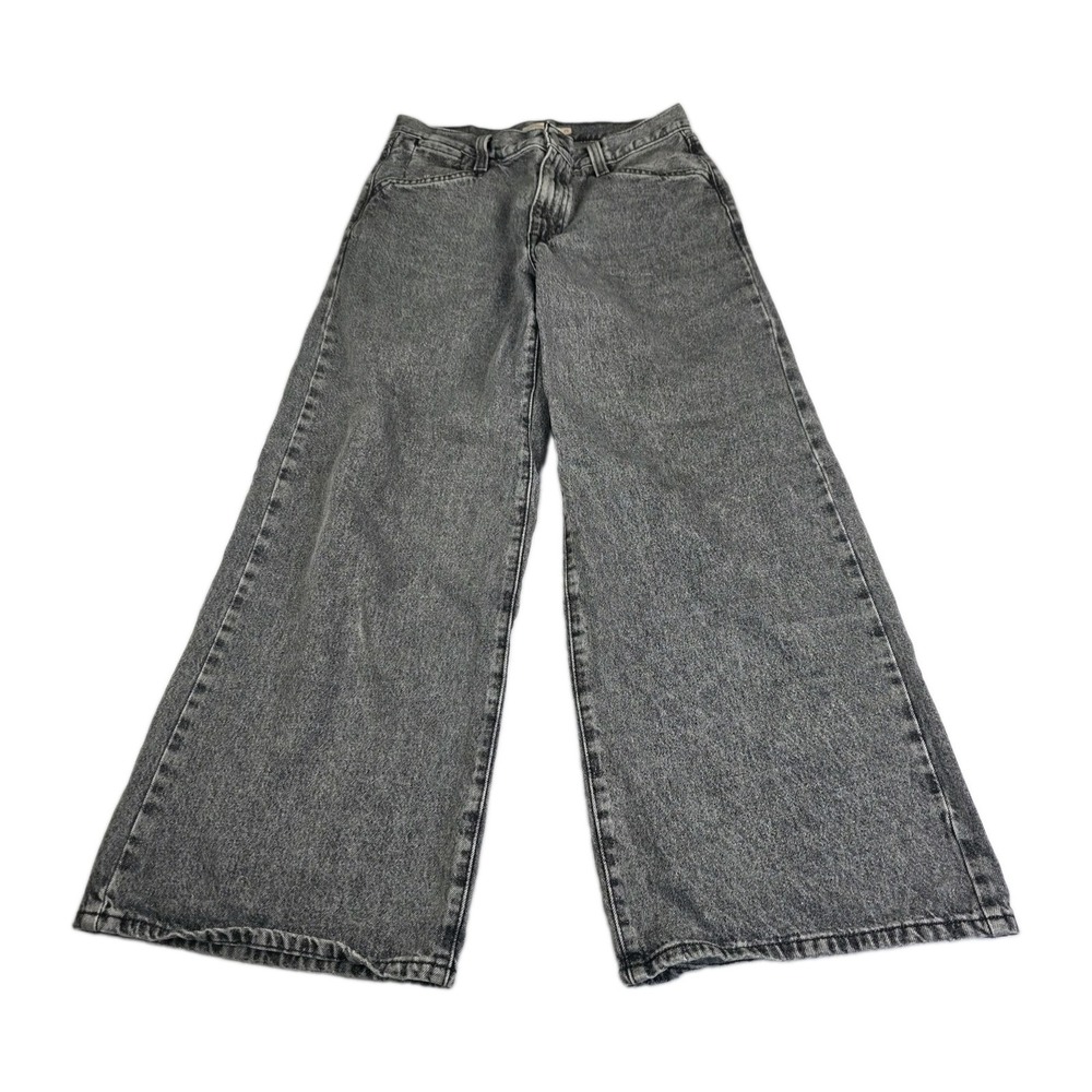 Levis Jeans Womens Size 29 '94 Baggy Wide-Leg Mid Rise Gray Denim Pants